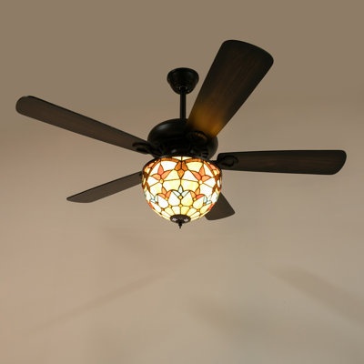 52Inch Classical Ceiling Fan Light With Remote Control