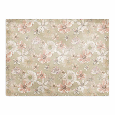 Forlini Cotton Floral Rectangle Placemat