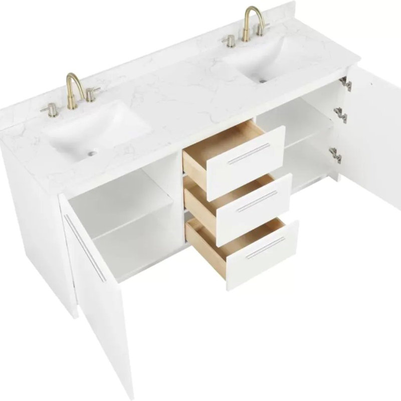 Ensemble de meuble-lavabo simple 72 po Nona, 72"