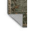 Tapis brun lavable à la machine-1364219456
