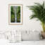 Natura Forest Waterfall Bridge - Single Picture Frame Print-1733311750-1733311771