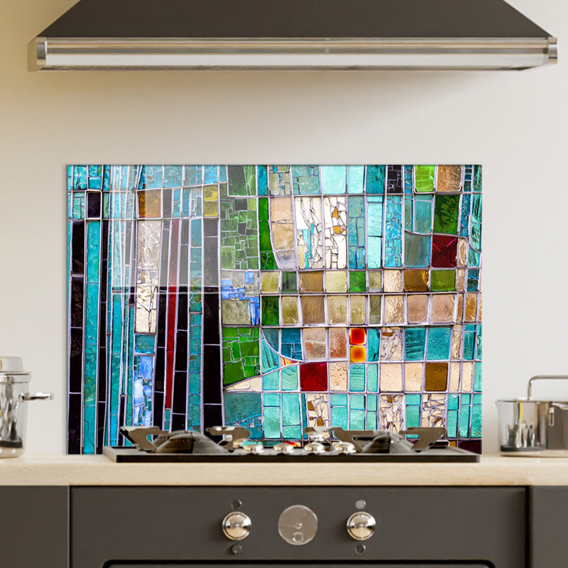 Elegant Tempered Glass Painting, 24.0 x 35.8 inches | 100% Tempered Glass, Thickness: 0.16 inches | Perfect for Modern Home Décor, Stunning Artwork for Living Room & Office Spaces, Durable and Easy to Clean