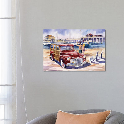 Surfin Safari by Bill Drysdale - Wrapped Canvas Print