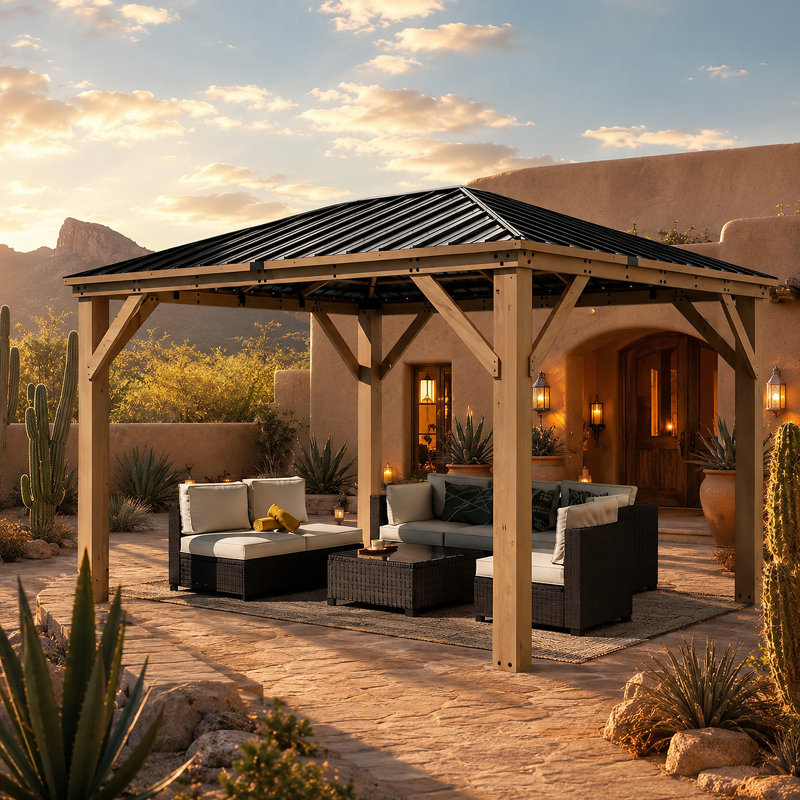 10 pi. L 12 pi. D Gazebo 