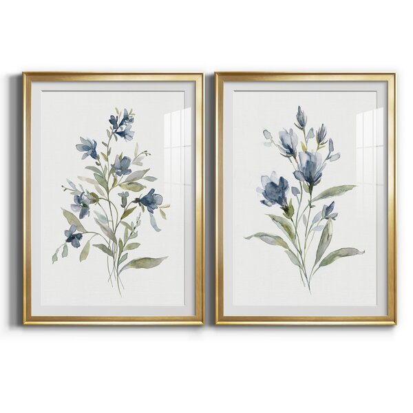 Andover Mills™ Linen Botanical III Framed 2 Pieces Print & Reviews ...