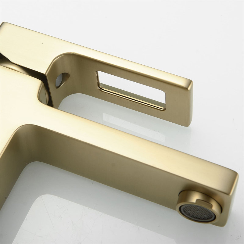 Single Hole Bathroom Faucet With Drain Assembly Single Handle Bathroom Sink Faucets Brass Deck Mount Bathroom Basin Mixer Taps