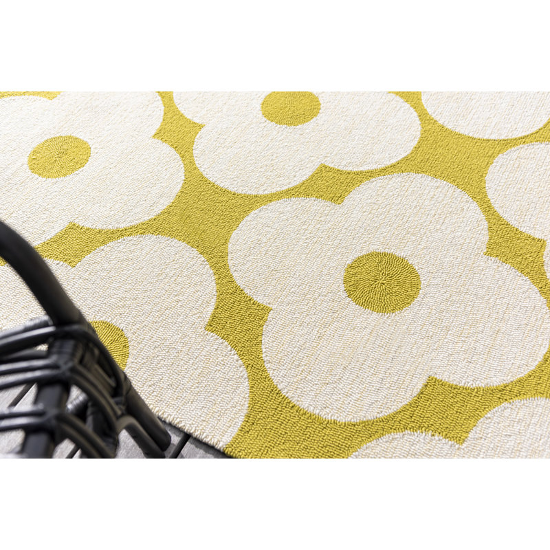 Handmade Floral Area Rug, Rectangle 5'3 x 7'6"