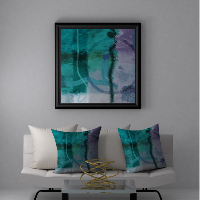 Housse de coussin carrée/insert, 18" x 18"