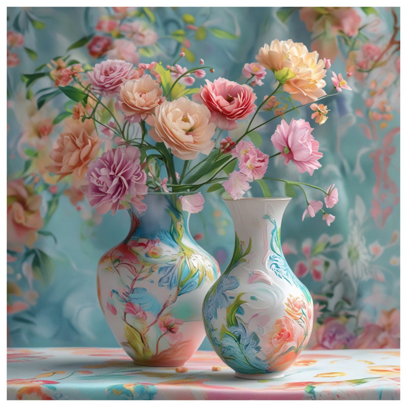 Rideaux de douche Floral, L 70 po x H 84 po