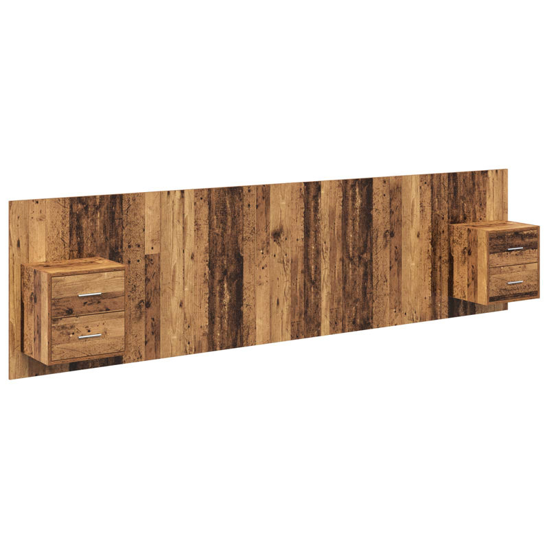 UK Emperor Headboard, Old Wood, 280 x 200cm