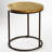 Rustique Solid Wood Top End Table