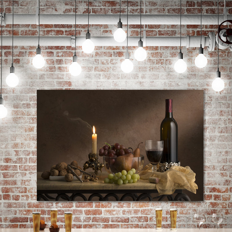 Old Master Still Life by Barry Siedman - Wrapped Canvas Print, 51cm H x 76cm W x 4cm D