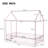 Metal Bed House Bed Frame With Fence, For Kids, Teens, Girls, Boys-113432429-113432432