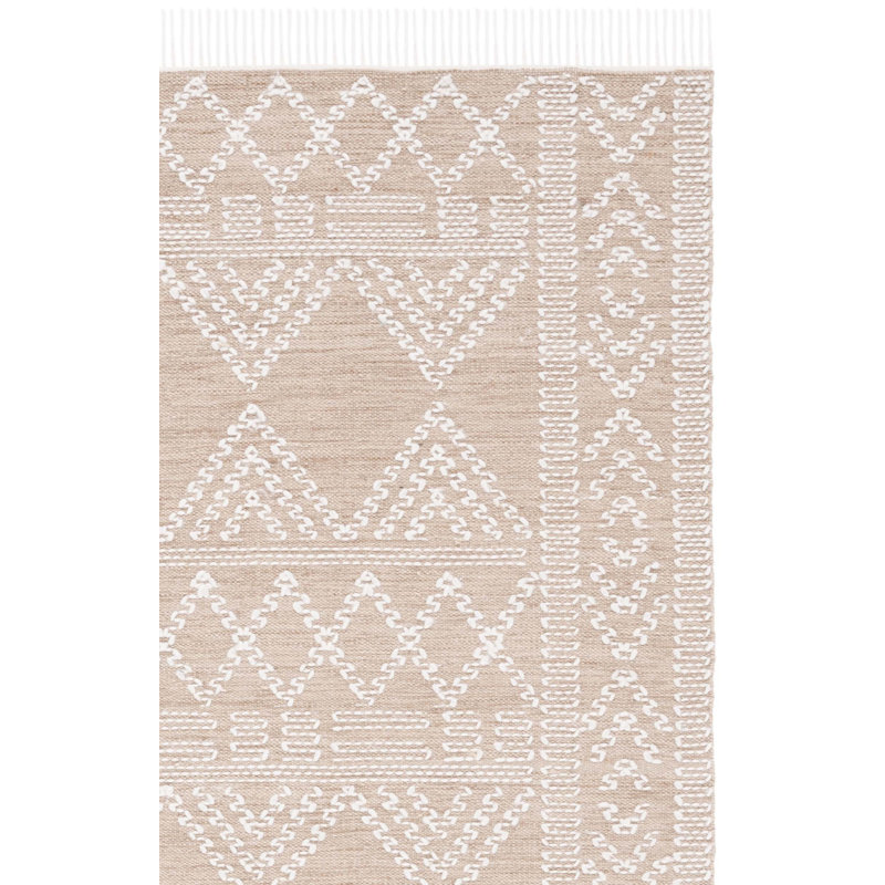 Tapis géométrique à tissage plat Rada, Rectangle 4 pi x 6 pi