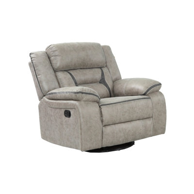 Chaise rembourrée en similicuir faite de bois