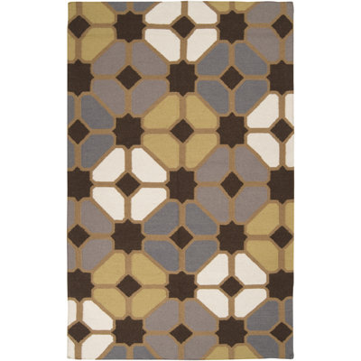 Araliya Wool Geometric Indoor Rug