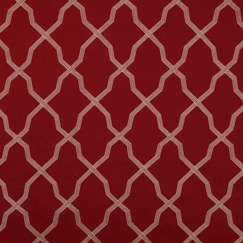 Ingertha Blackout Curtain Single Panel, Burgundy
