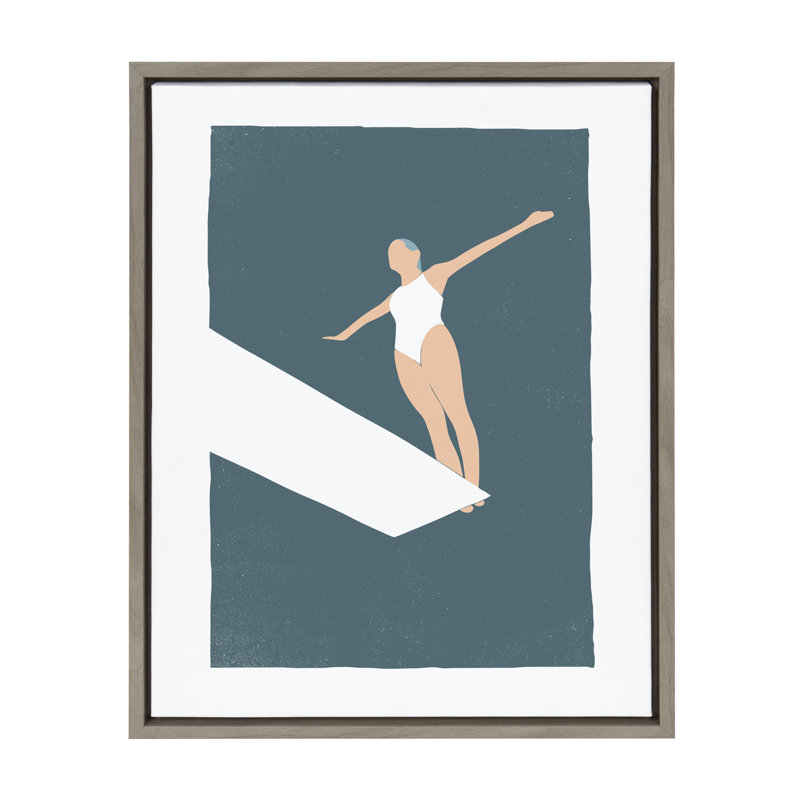 Contemplation by Rocket Jack Framed Canvas Wall Art Print