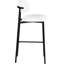 Tabouret de bar rembourré en cuir Lupita-840074840-840074846