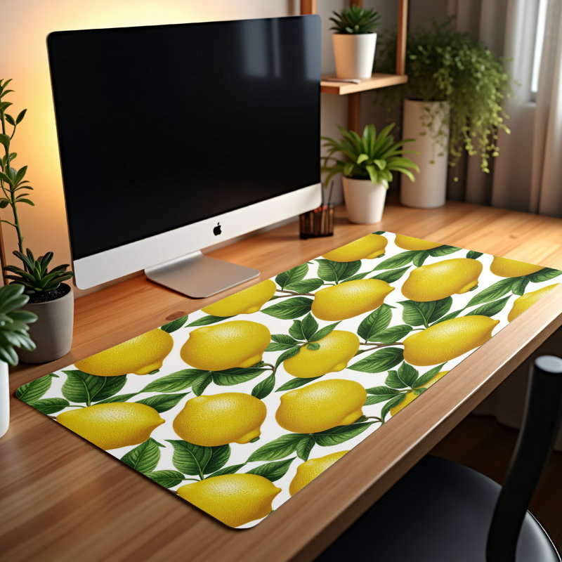 Polyester Desk Pad, 31.5x15.5