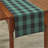 Amair Rectangular Plaid Table Runner-1019017604-1019017601