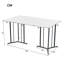 Danera Metal Base Dining Table