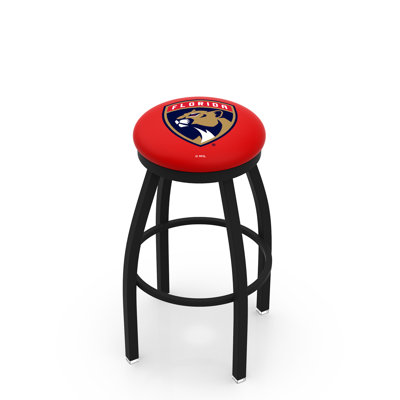 NHL 30" Swivel Bar Stool with Cushion