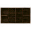 10 Pair Shoe Storage Bench-1668470648