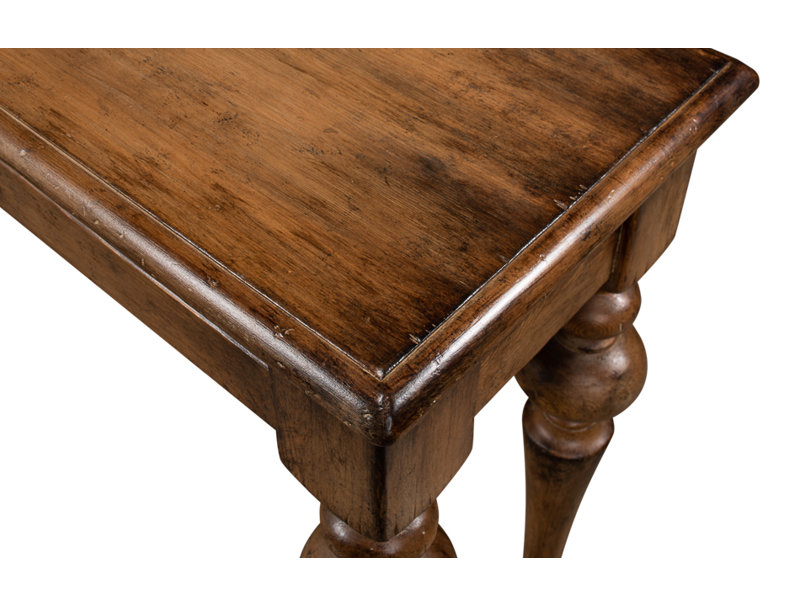 Hudson 73'' W Solid Wood Console Table, Brown