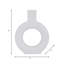 Sagebrook Home Verla Ceramic Elegant Centerpiece Vase - A Must-Have Addition for Stylish Homes-1658301709
