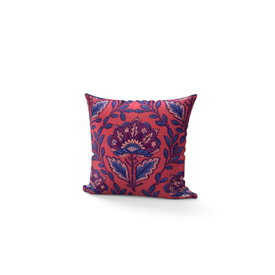 Housse et insert de coussin décoratif carré en polyester Allegheny