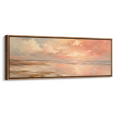 Impression sur toile encadrée, très grand