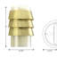 Sandbar 1 - Light Flush Mounted Sconce