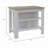 Kitchen Island, Four Legs, Three Shelves-129455846