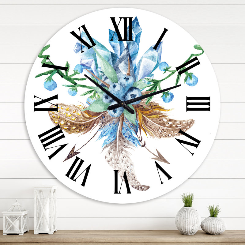 Horloge murale traditionnelle Fresh Forest, Grand