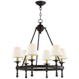 Chapman & Myers Classic Mini Ring Chandelier