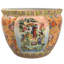 Satsuma Garden & Peacock Porcelain Fishbowl-13988893-86176740