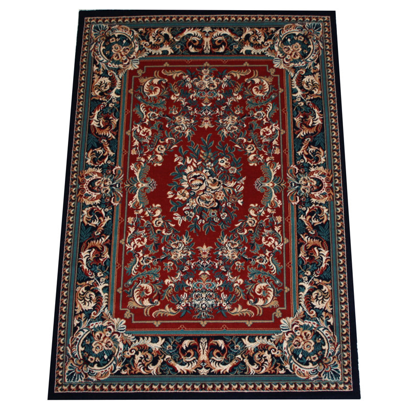 Barrville Rectangle Oriental Hand Hooked Area Rug, Rectangle 200 x 290cm