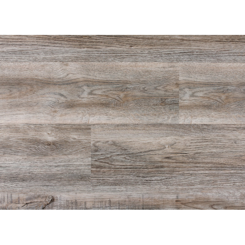 Versa SPC Collection - White Wash 7” x 48” Waterproof Luxury Vinyl Plank, White Wash