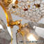 Lustre en cristal de luxe Nordic Light Convient pour la salle à manger, le salon, la cage d'escalier-129677731