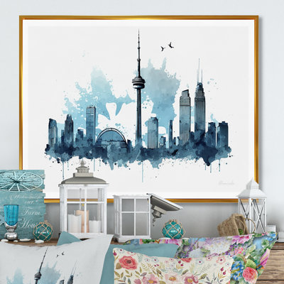 Toronto Skyline V - reproduction sur toile