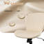 Fauteuil de bureau en cuir polyuréthane sans accoudoirs, fauteuil de bureau ergonomique et pivotant à hauteur réglable-130703138