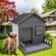 Grande niche pour chien