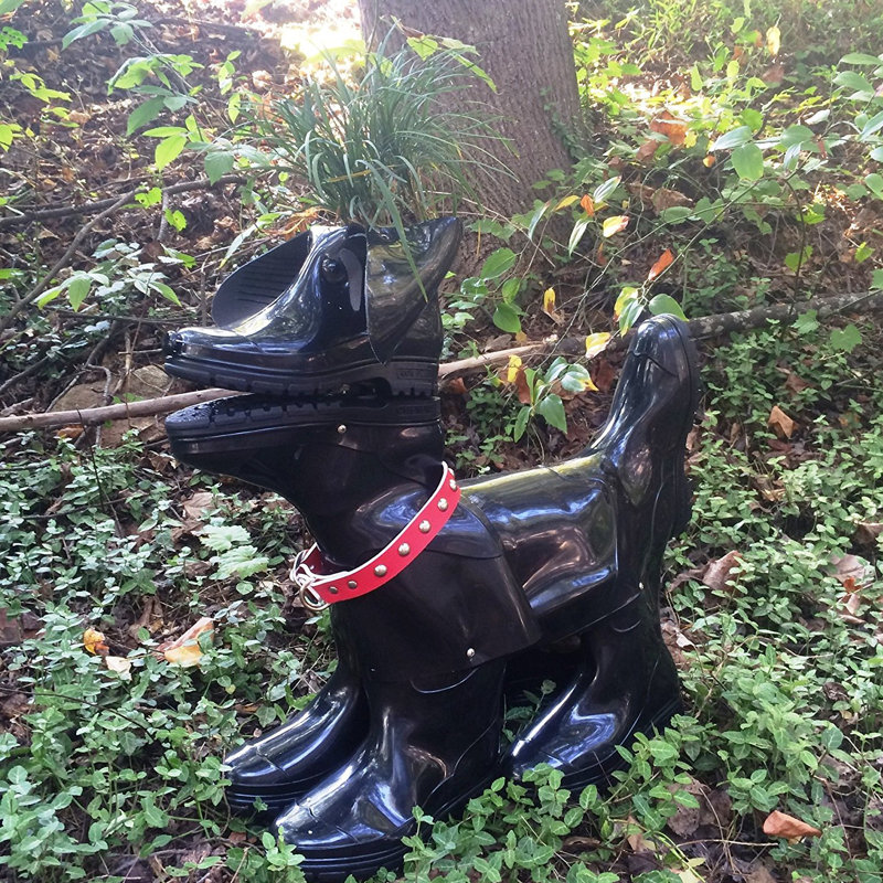 Boot Buddies Whip Dog Planter