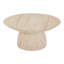 Fluted Modern Wabi Sabi Round Cocktail Table-138200582