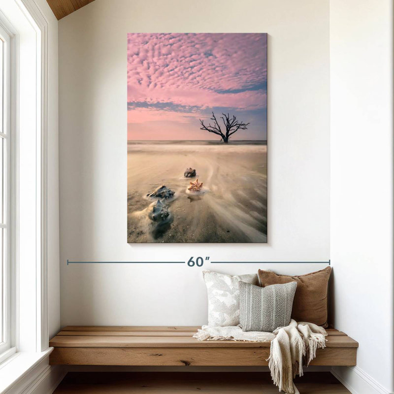 Gillard Edisto Sandy Gillard Shells, 48" H x 32" W