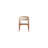 Scandinavian Dining Table & Chairs Set (4 Pieces), Natural Beech Wood, 39.4 x 29.5 x 39.4 inches | 100% Beech Wood & MDF Top | Modern Design, Durable & Stylish for Dining Room or Kitchen, Easy to Assemble