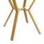 Round Metal Base Dining Table