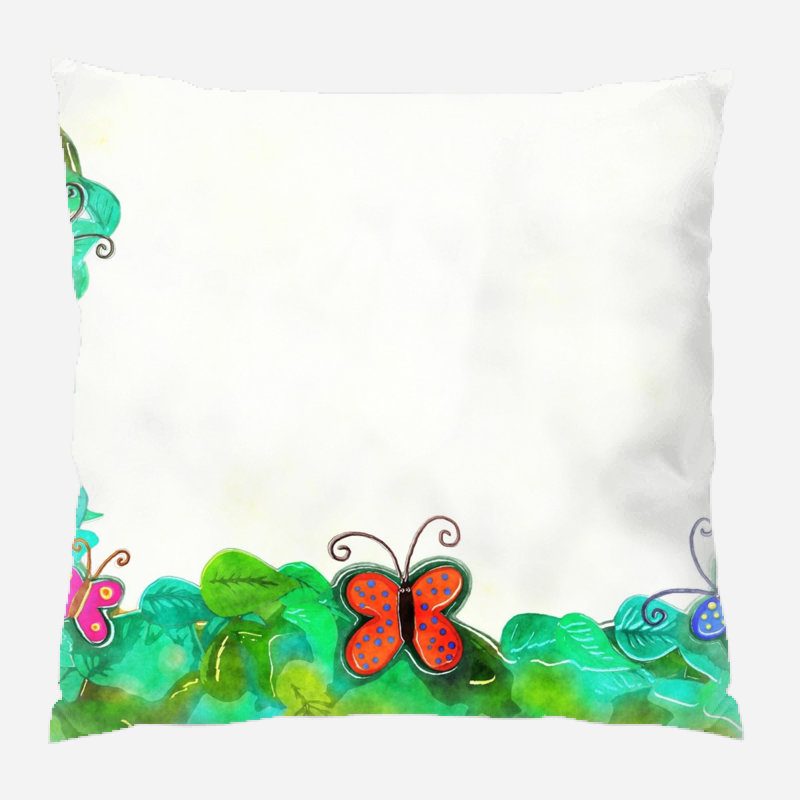Housse et insert de coussin carré Muth, Microsuède, Intérieur