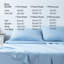 Ensemble de draps en microfibre Kasentex 1800-116785199